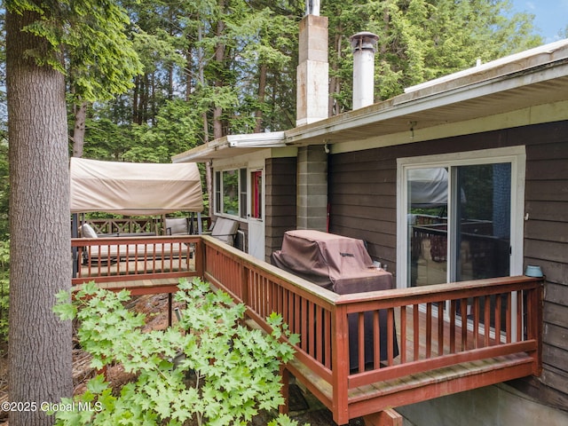 5 Overlook Ln B/D, Unit B/D Warrensburg, NY 12817 - view of deck