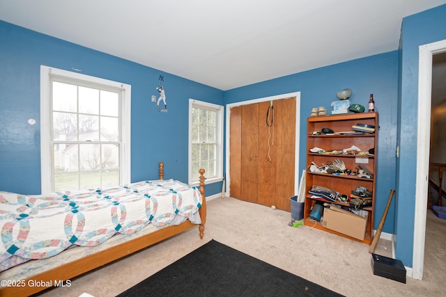18 Molly White Dr, Coxsackie, NY 12051 - carpeted bedroom with a closet and baseboards