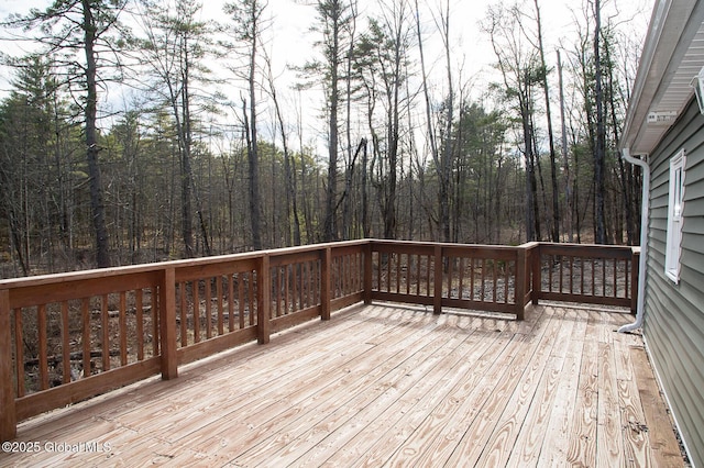 view of deck