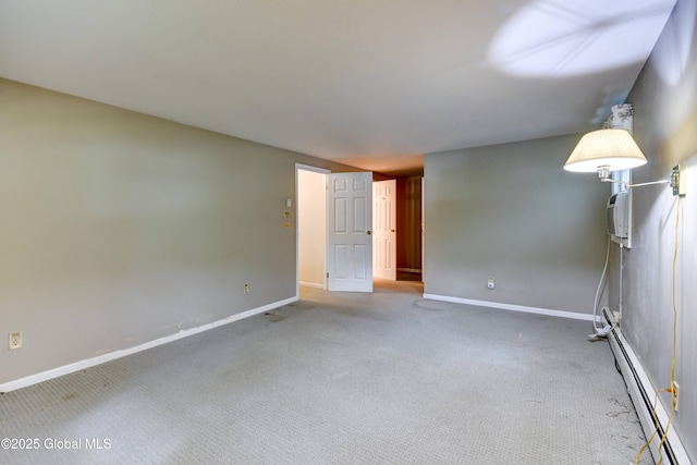 15 Garrison Ln, Clifton Park, NY 12019 - unfurnished room with a baseboard radiator and carpet