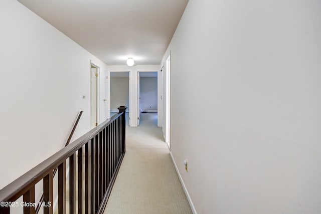 15 Garrison Ln, Clifton Park, NY 12019 - corridor with light colored carpet
