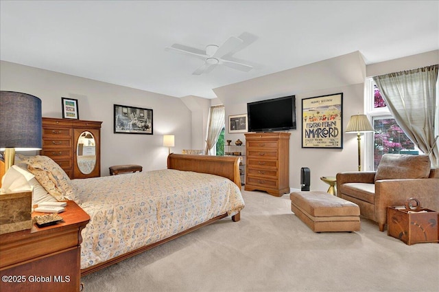 101 E Krumkill Rd, Albany, NY 12208 - bedroom featuring carpet floors and ceiling fan