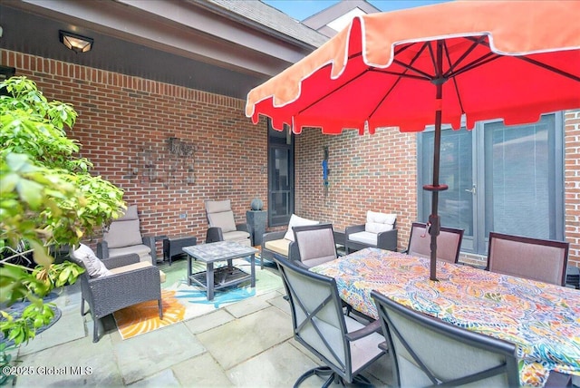 101 E Krumkill Rd, Albany, NY 12208 - view of patio featuring an outdoor hangout area and outdoor dining space