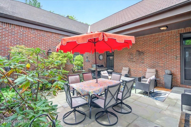 101 E Krumkill Rd, Albany, NY 12208 - view of patio featuring area for grilling and outdoor dining space