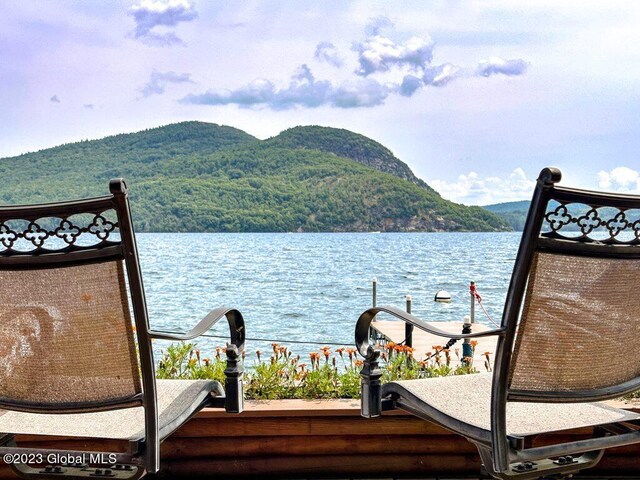 9667 Lake Shore Dr, Hague, NY 12836 - water view with mountains
