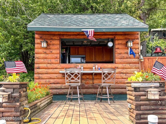 9667 Lake Shore Dr, Hague, NY 12836 - view of outdoor structure