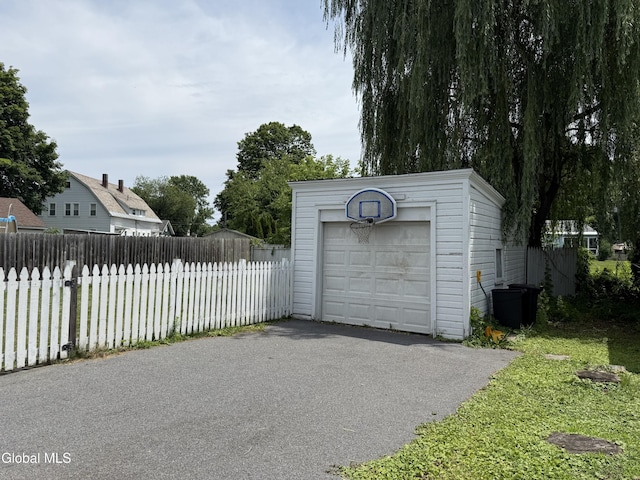 294 Main St, Hudson Falls, NY 12839 - detached garage with driveway