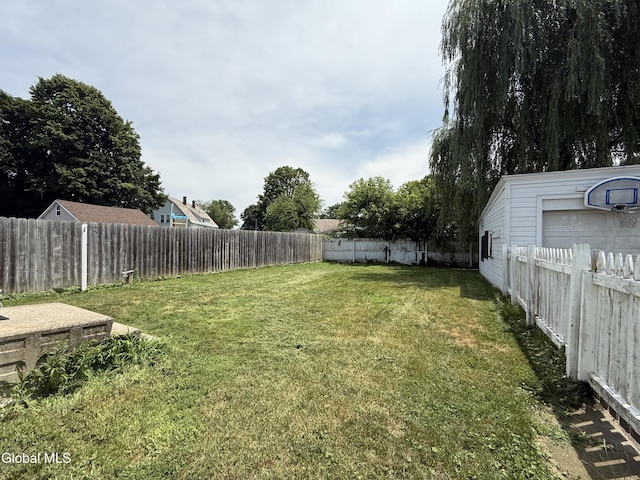 294 Main St, Hudson Falls, NY 12839 - view of fenced backyard