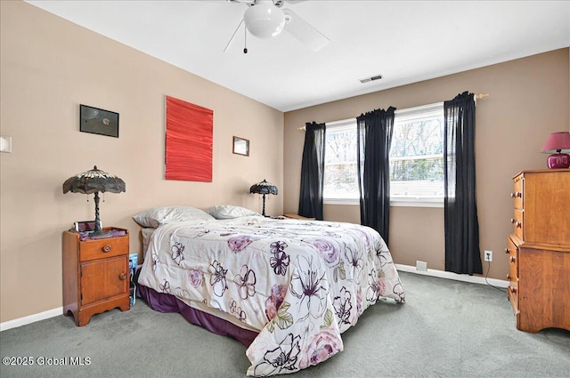 53 Harmon Rd, Glenville, NY 12302 - bedroom featuring carpet floors, baseboards, and a ceiling fan