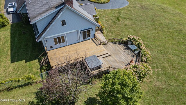 drone / aerial view