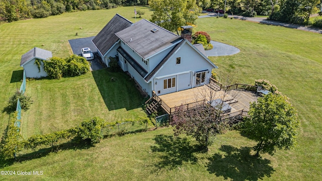 aerial view