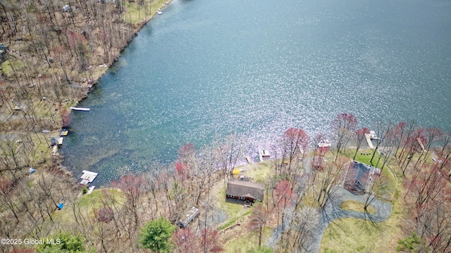 200 Summit Lake Rd, Argyle, NY 12809 - birds eye view of property featuring a water view