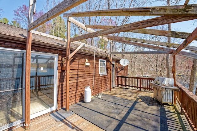 200 Summit Lake Rd, Argyle, NY 12809 - wooden deck with a grill
