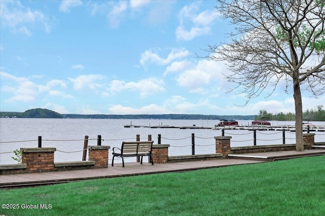 101 Kaydeross Park Rd, Saratoga Springs, Outside, NY 12866 - dock featuring a water view