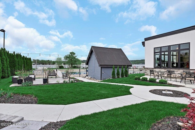 101 Kaydeross Park Rd, Saratoga Springs, Outside, NY 12866 - surrounding community with a patio area