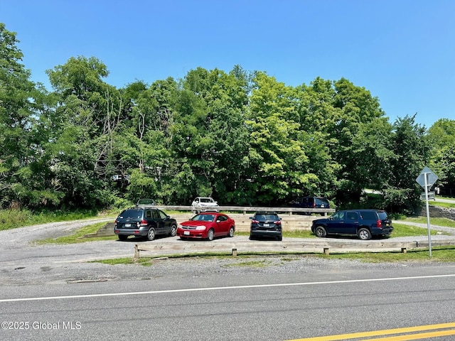 view of uncovered parking lot