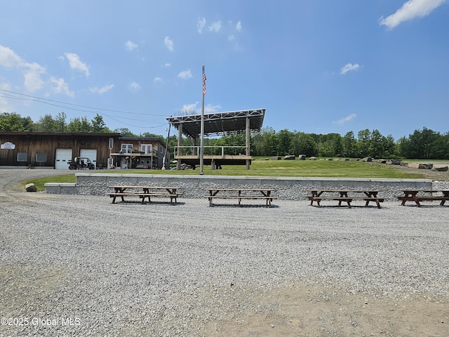 301 Lape Rd, Charleston, NY 12066 - view of property's community with a detached garage