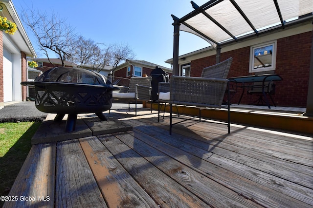 view of deck