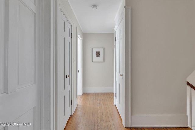 39 5th Ave, Saratoga Springs, NY 12866 - corridor featuring light wood-style flooring and ornamental molding