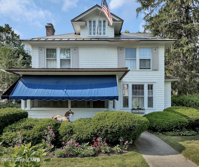 39 5th Ave, Saratoga Springs, NY 12866 - view of front of property featuring a chimney