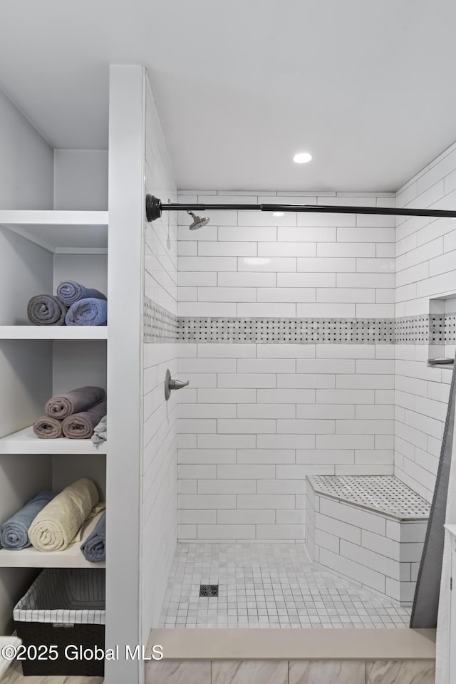 419 Brownell Rd, Malta, NY 12020 - full bath featuring a stall shower