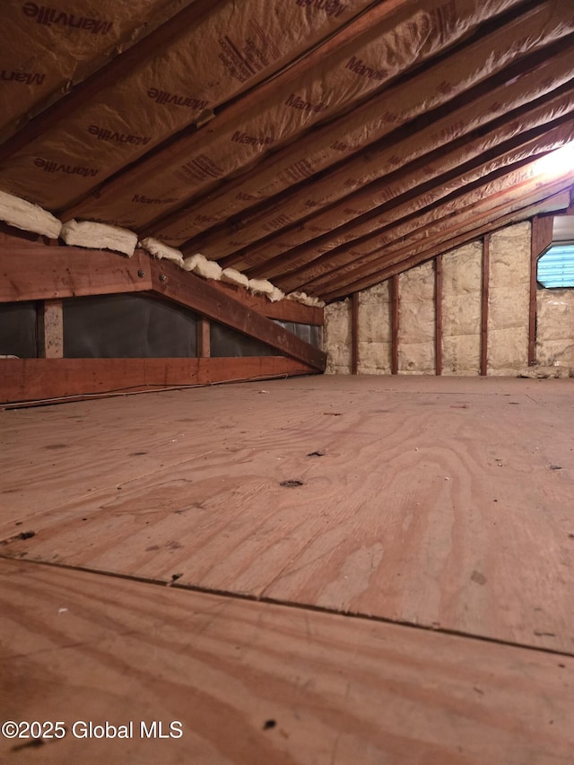 105 Overlook Dr, Cobleskill, NY 12043 - view of unfinished attic