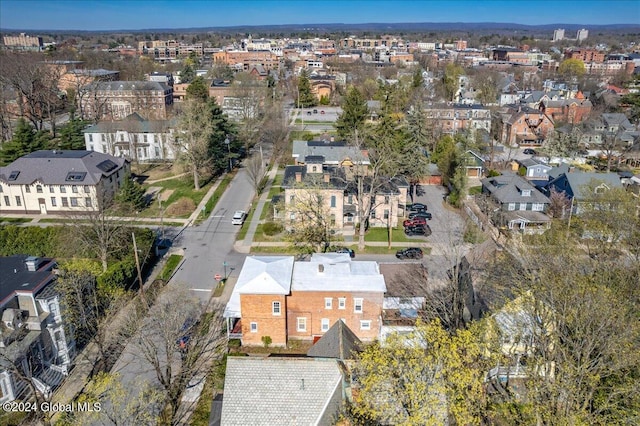 bird's eye view featuring a residential view