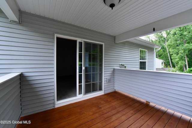 1003 Grayson Pl, Schenectady, NY 12302 - view of wooden terrace