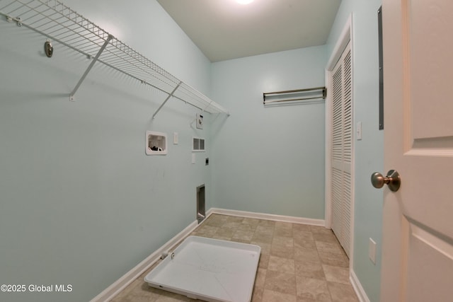 1003 Grayson Pl, Schenectady, NY 12302 - laundry area featuring washer hookup and hookup for an electric dryer