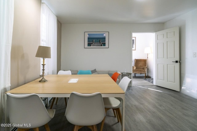 1621 Highland Ave, Troy, NY 12180 - dining space featuring wood finished floors