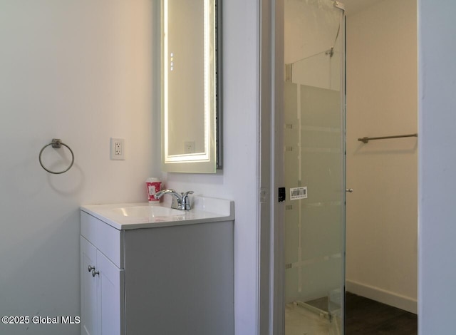 1621 Highland Ave, Troy, NY 12180 - full bathroom with a shower stall and vanity