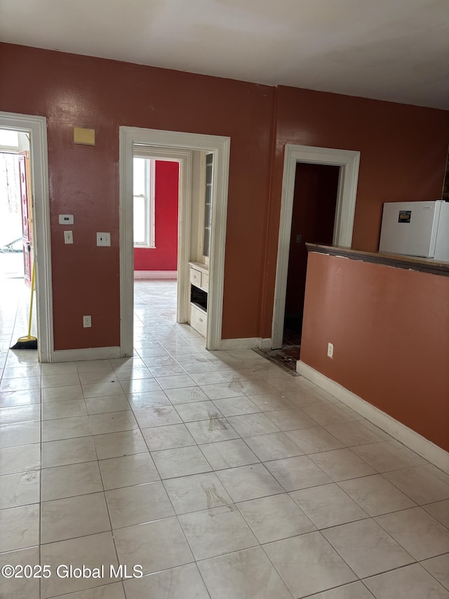 3 Osborne St, Albany, NY 12202 - empty room with baseboards and light tile patterned floors