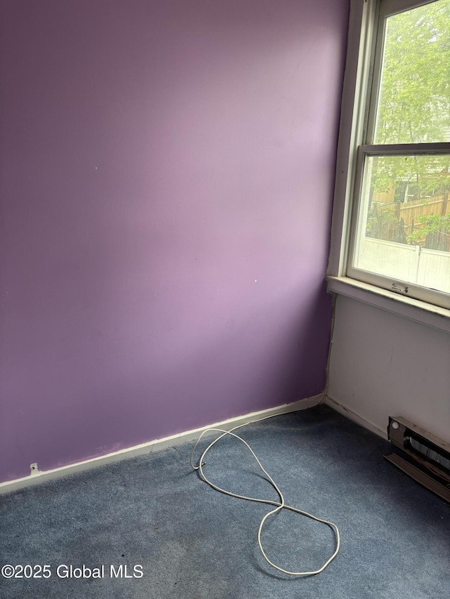 3 Osborne St, Albany, NY 12202 - unfurnished room with carpet flooring, baseboards, and a healthy amount of sunlight