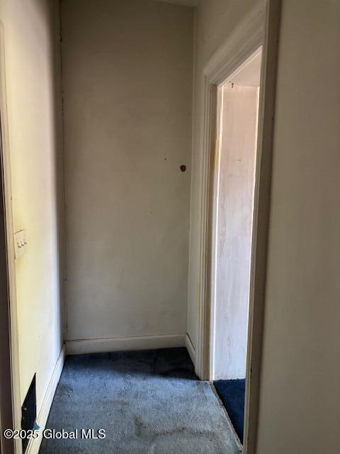 3 Osborne St, Albany, NY 12202 - hallway featuring baseboards and carpet flooring