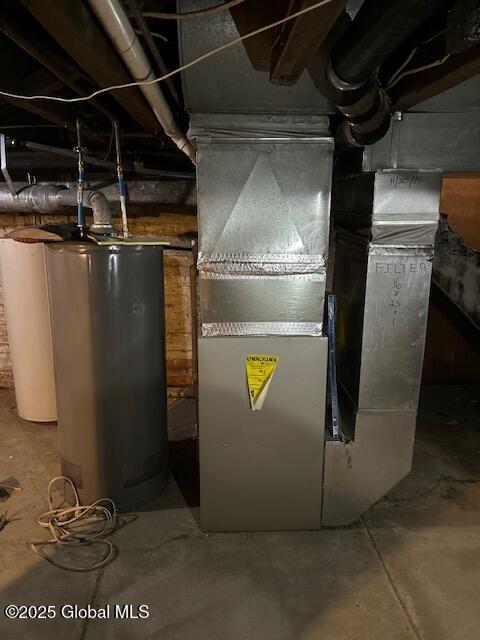 3 Osborne St, Albany, NY 12202 - utilities with heating unit and water heater
