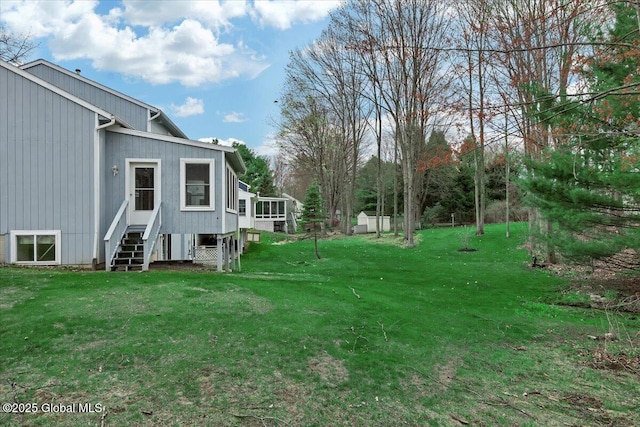 view of yard