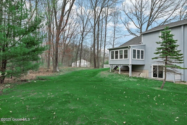 view of yard
