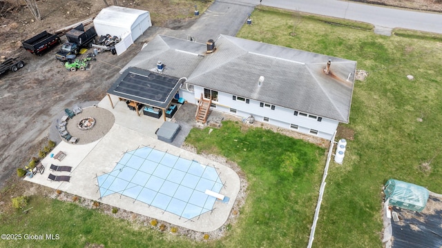 aerial view
