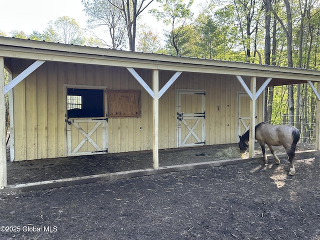 view of stable