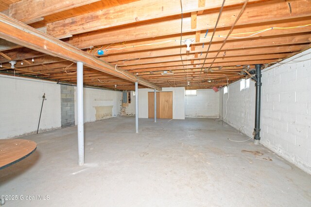 31 Tryon Ct, Albany, NY 12203 - basement with electric panel