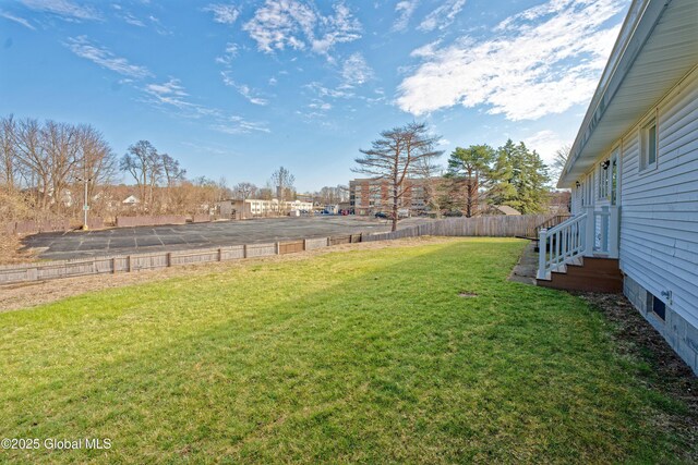 31 Tryon Ct, Albany, NY 12203 - view of yard featuring fence and entry steps