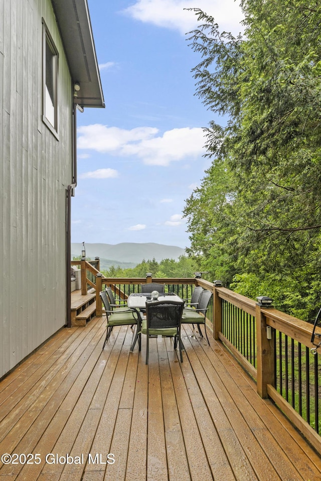 66 Schaeffer Rd, Berlin, NY 12138 - view of wooden terrace