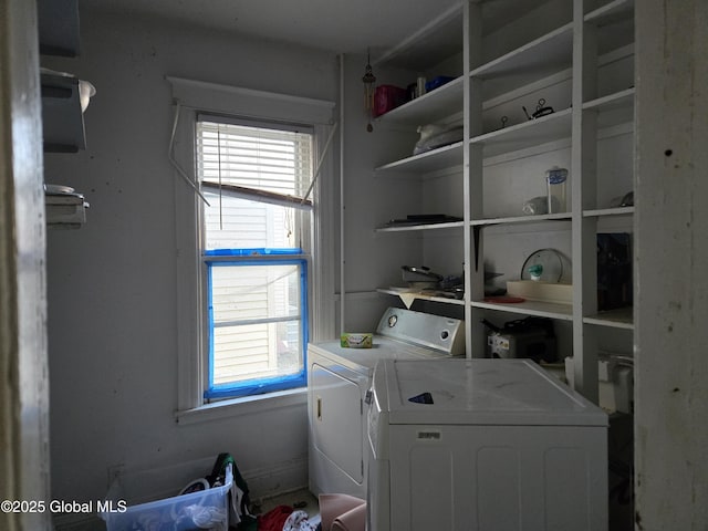 15 Kenyon Ct, Utica, NY 13501 - laundry room featuring washer and clothes dryer, laundry area, and a healthy amount of sunlight