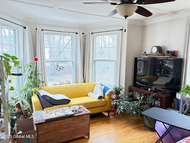 interior space with a wealth of natural light