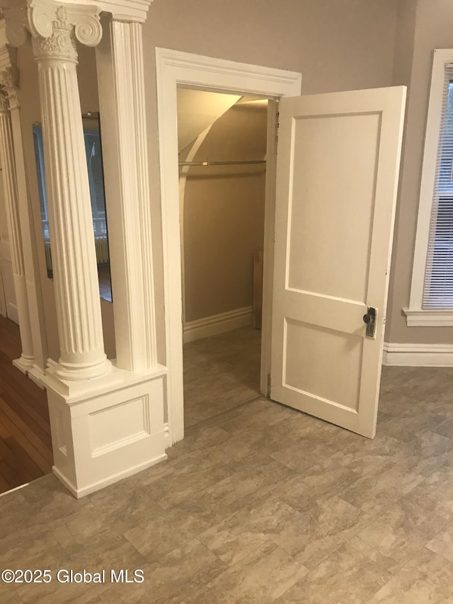 view of closet