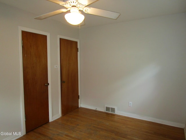 16 Knickerbocker Rd, Scotia, NY 12302 - unfurnished room with ceiling fan and wood finished floors