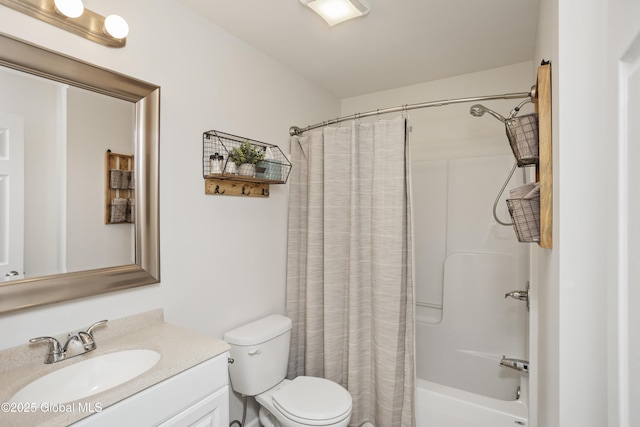 9 Barton Ave, Fort Edward, NY 12828 - full bathroom with vanity, toilet, and shower / bath combo