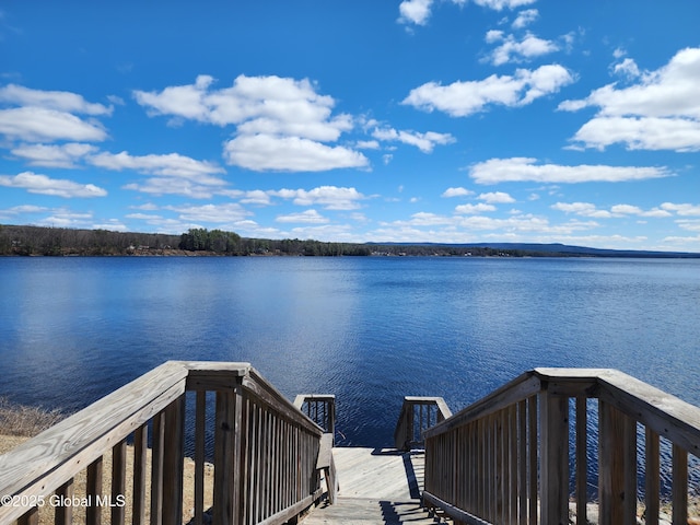 132 County Highway 152 Unit C, Northville, NY 12134 - dock featuring a water view
