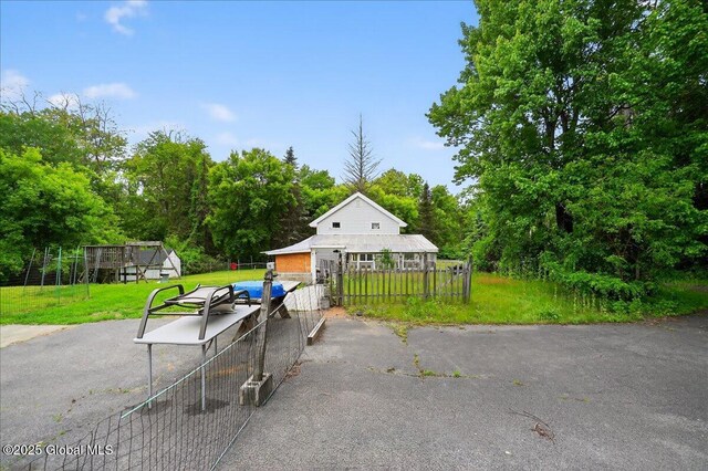 458 Central Ave, Niskayuna, NY 12304 - view of patio / terrace with view of wooded area