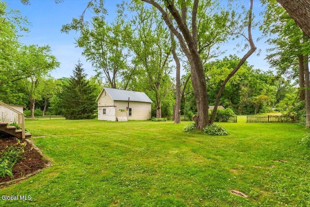 104 Euclid Ave, Altamont, NY 12009 - view of yard with an outbuilding